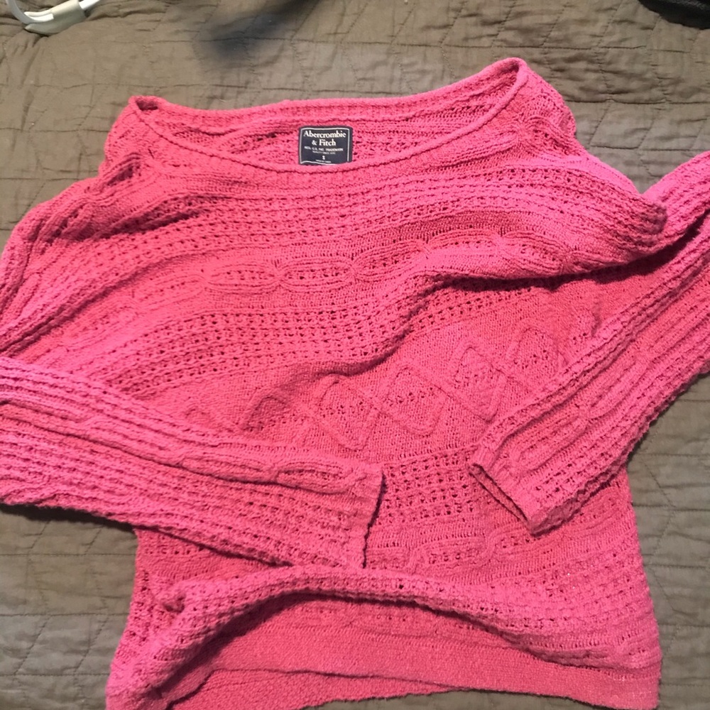 Abercrombie off the shoulder Sweater